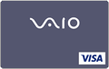 VAIOオリジナルデザインのVISAプリペイドカード1