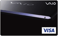 VAIOオリジナルデザインのVISAプリペイドカード4